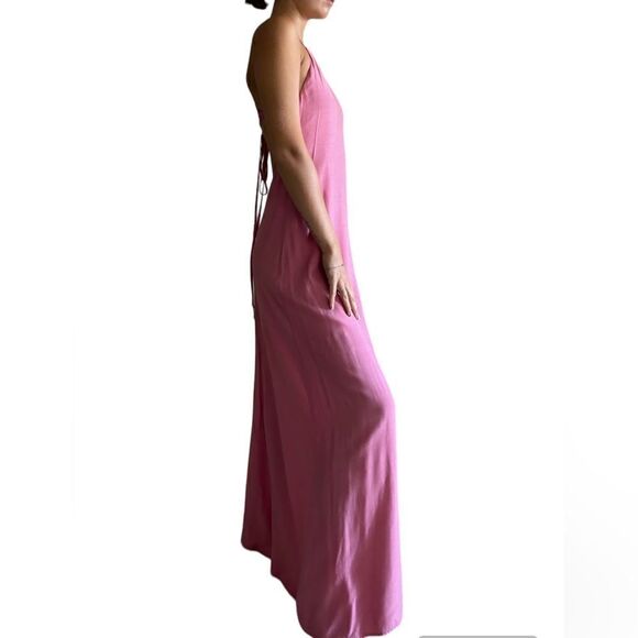 Staud Maxi Pink Dress Size S - Picture 4 of 9